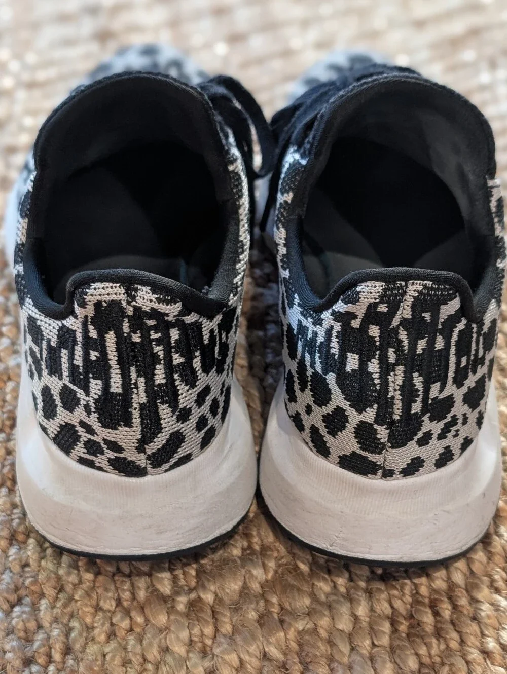 Adidas Black and White Leopard Sneakers - REDUCED Shipping🚢 - Picture 2 of 8